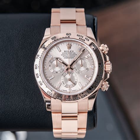 rolex gold rose daytona